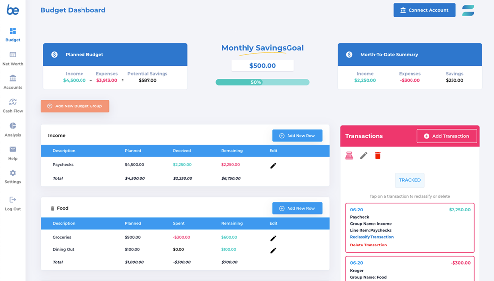 BudgetEven | Smarter Budgeting Starts Here